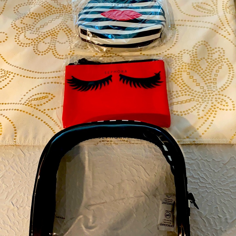 Sephora cosmetic bags (3)